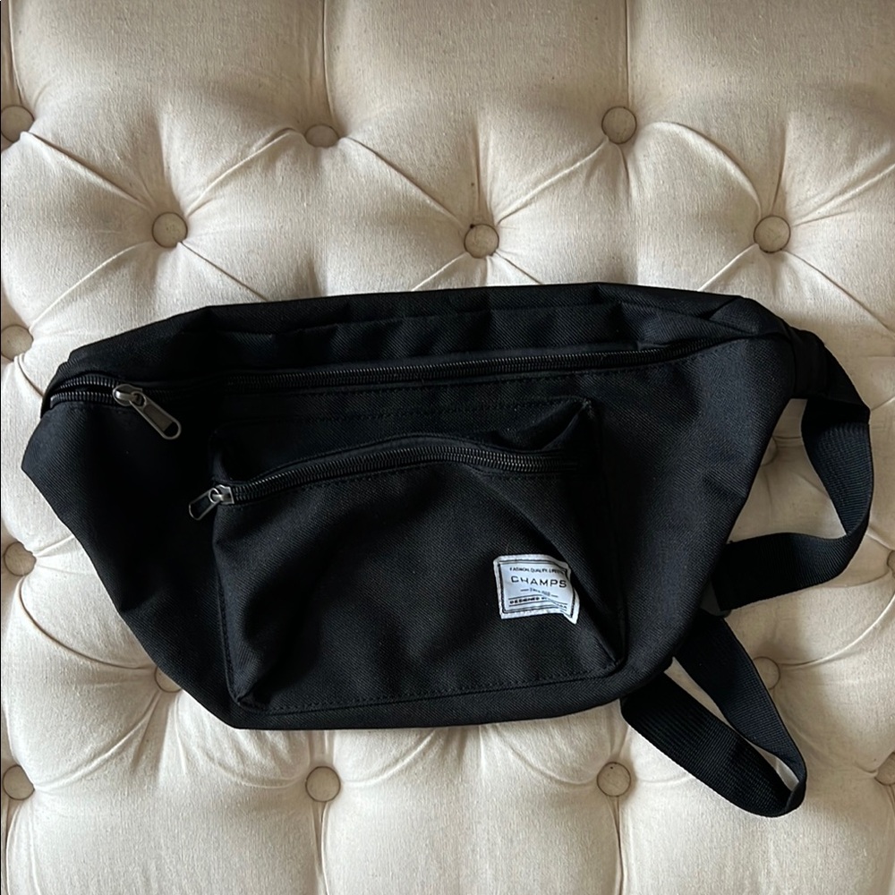 Champs Black Belt Bag Durable and Functional